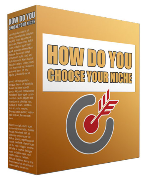 Product picture MRR - How Do You Choose Your Niche? ZIP